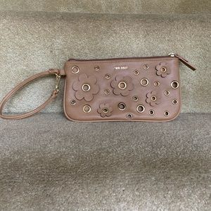 Nine West Tan Wristlet